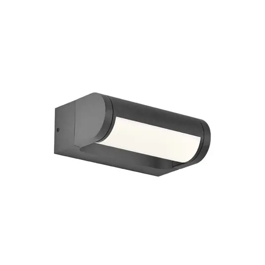 Legnépszerűbb Randal LED kültéri falilámpa, sötét szürke, szélesség 17 cm, fém