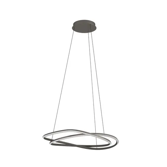 Nézd meg most Stars of Light LED lógó lámpa, Guntin, szürke, 62 cm, fém, CCT