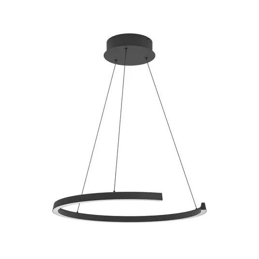 Stars of Light Labonete lógó lámpa, fekete, Ø80 cm, 1 izzó, CCT Korlátozott ajánlat