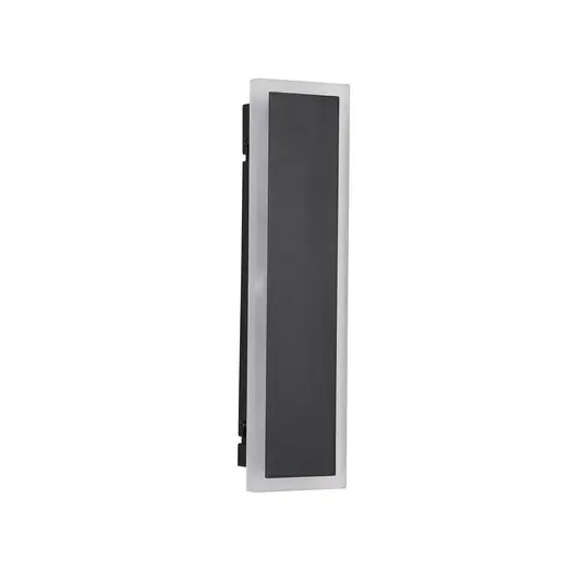 Bordo Square LED kültéri falilámpa, magasság 30 cm, fekete alumínium Népszerű