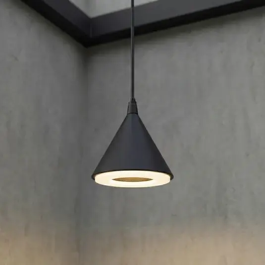 Vedd meg online Lindby Soran LED kültéri függesztett lámpa, átmérő 15 cm, fekete, IP44