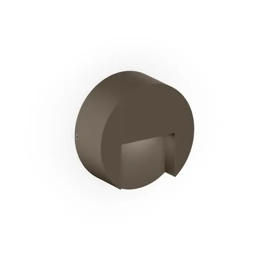 Nézd meg most WEVER & DUCRÉ Reto Round 0,8 LED kültéri falilámpa, bronz színű