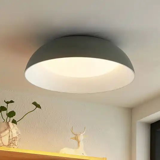 Vásárlói kedvenc Lindby Juliven LED mennyezeti lámpa, szürke