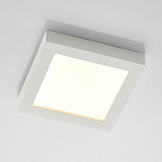 Akciós ár Prios LED mennyezeti lámpa Alette, fehér, 22,7 cm, 18W,