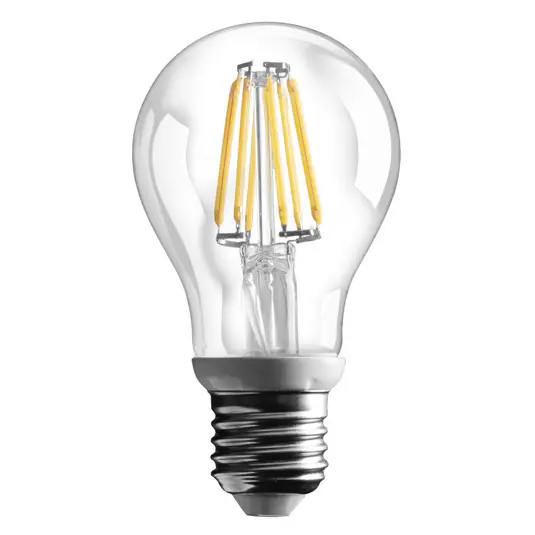 Azonnali szállítás E27 6W LED izzólámpa 800 lm – meleg fehér