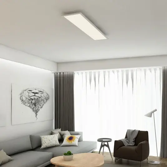 Gyors szállítás LED panel Piatto, érzékelő, 119,5 x 29,5 cm
