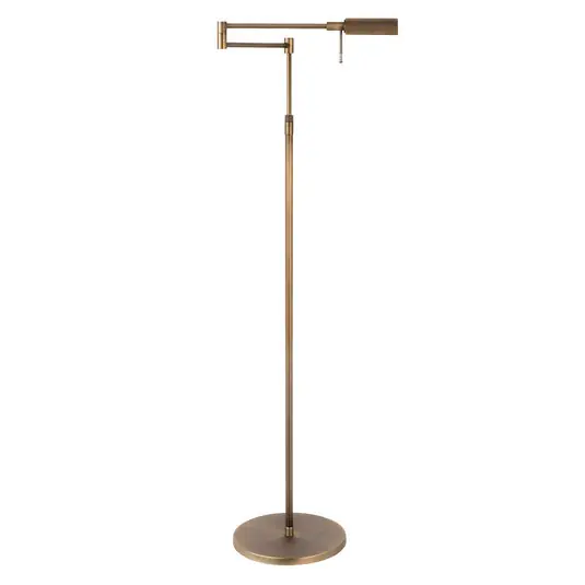 LED állólámpa New Bari, bronz, 180 cm magas, fém, fényerőszabályzóval, Gyors kiszállítás