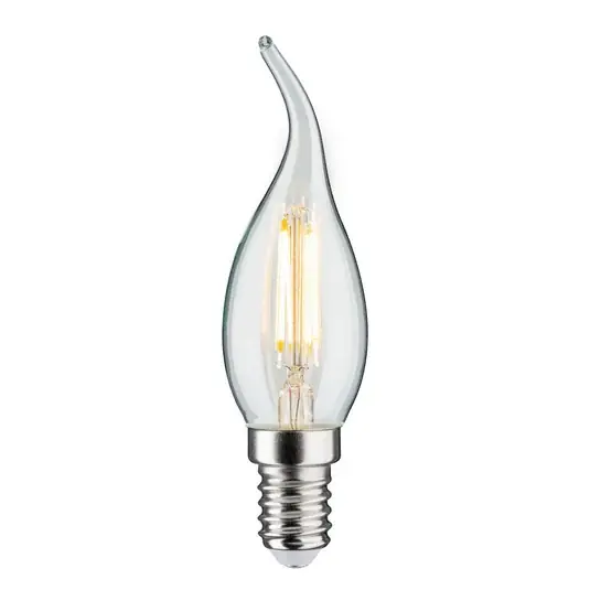 Vedd meg online LED gyertya E14 4.8W izzószál 2,700K széllökés világos