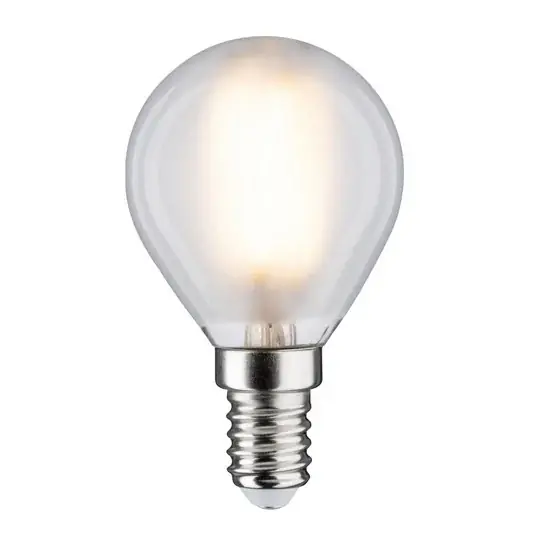 Alacsony ár LED lámpa E14 5W csepp 2,700K matt, fényerőszabályozható