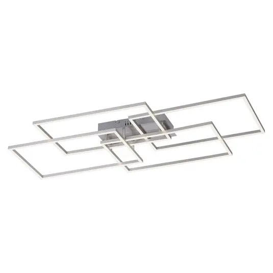 Bestseller LED mennyezeti világítás Iven, dimmelhető, acél, 95x51,5cm