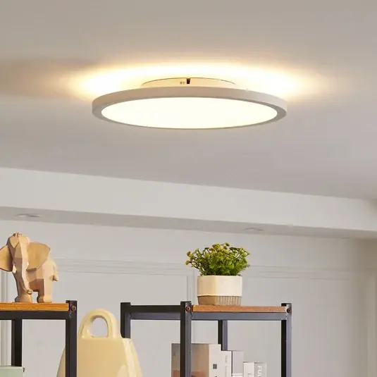 Kiárusítás Arcchio LED mennyezeti lámpa Brenda, Ø 40 cm, CCT, távvezérléssel