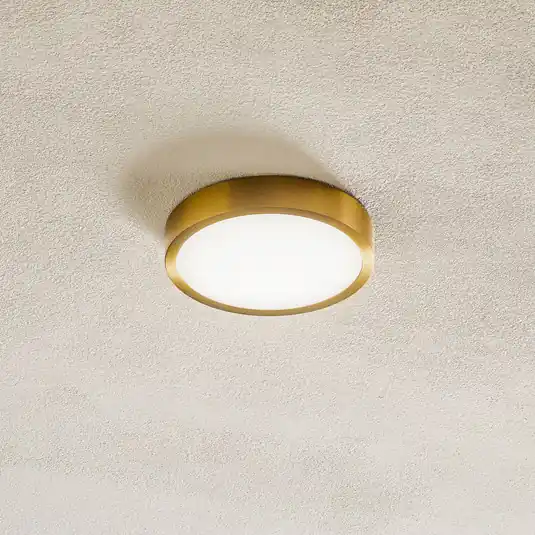 Bully LED mennyezeti lámpa patinás megjelenéssel, Ø 14 cm Kedvezményes ár