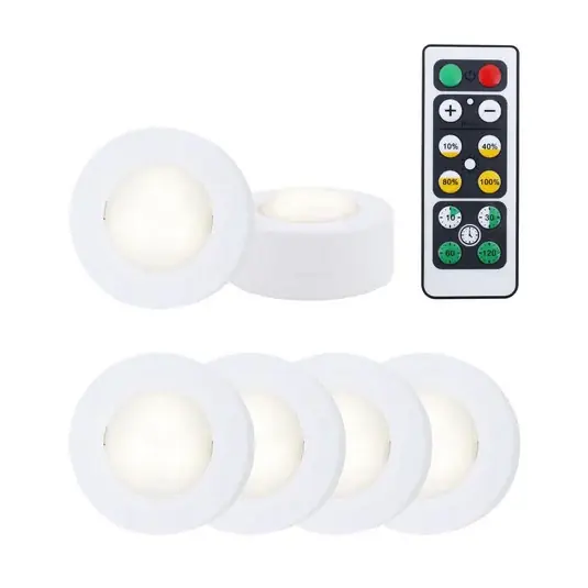 LED szekrényvilágítás Szekrény, távirányítóval, 6 darabos készlet Ajánlat