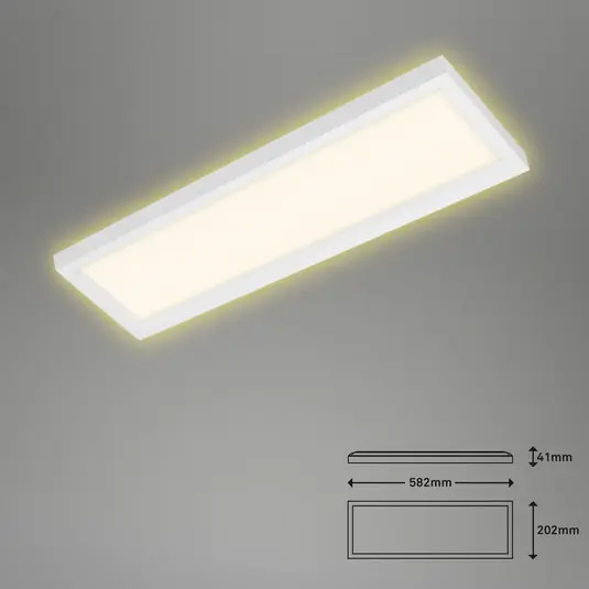 Alacsony ár LED mennyezeti lámpa 7365, 58 x 20 cm, fehér