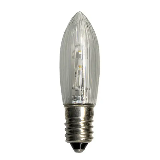 E10 0,2W 10-55V LED tartalék izzó 3db gyertyaforma Legnépszerűbb