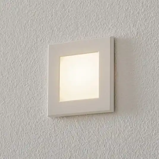 Kedvezményes ár BEGA Accenta falbaép. szög. keret feh. 160lm