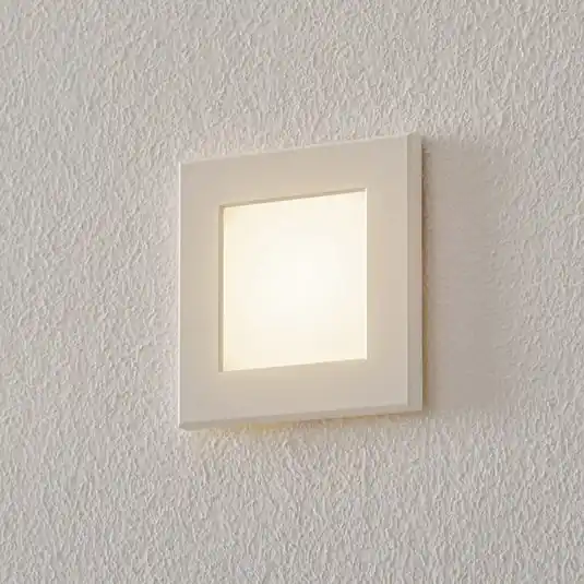 Újdonság BEGA Accenta falbaép. szög. keret feh. 315lm