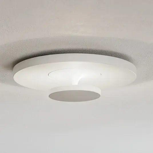 Legnépszerűbb Egger DLS LED mennyezeti lámpa Sunny, fehér, Ø 38 cm