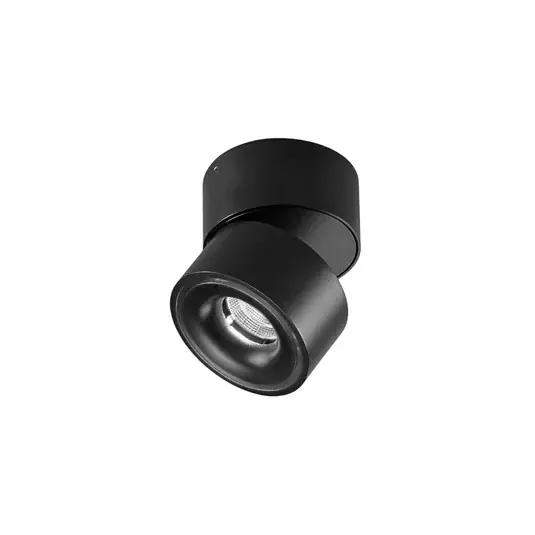 Gyors szállítás Egger DLS LED mennyezeti reflektor Clippo, dim-to-warm, fekete
