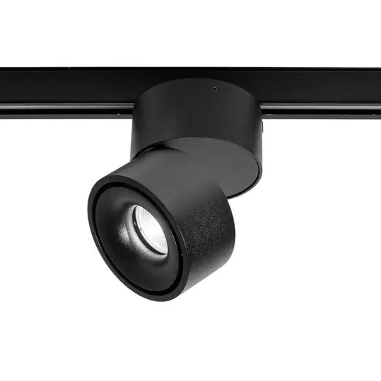 EggerClippo LED spotlámpa sínre dim-to-warm fekete Azonnali szállítás
