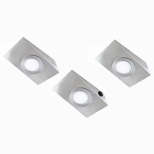 3 db LED pultvilágító Keili, 2-fokozatú kapcsoló Legkelendőbb