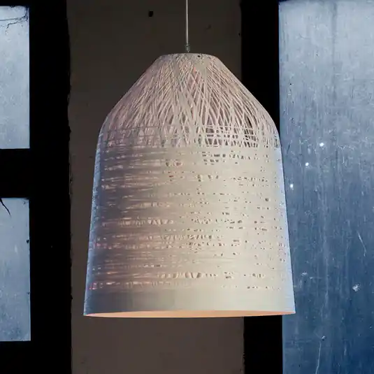 Karman Black Out - fehér függő lámpa, 50 cm Csak ma