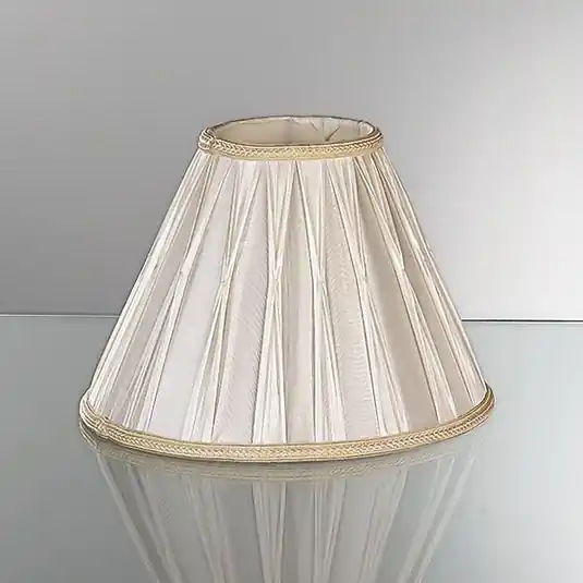Gyors szállítás Csere lámpaernyő asztali lámpához, pliszés 30,5 cm