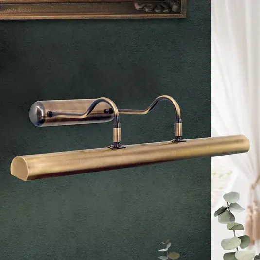 Beállítható képlámpa Lariga antik sárgaréz 70 cm Gyors kiszállítás