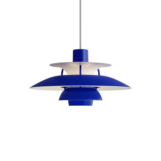 Louis Poulsen PH 5 300 lógó lámpa, egyszínű kék, 30 cm Legkelendőbb
