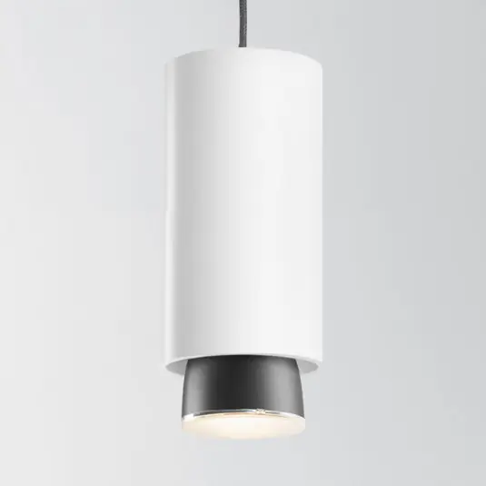 Fabbian Claque LED függő lámpa 20 cm fehér Legnépszerűbb