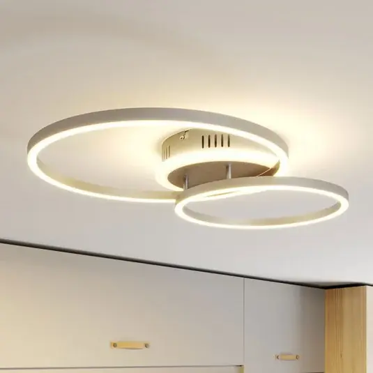 Lindby Smart LED mennyezeti világítás Edica, 58 cm, Tuya, CCT Árengedmény