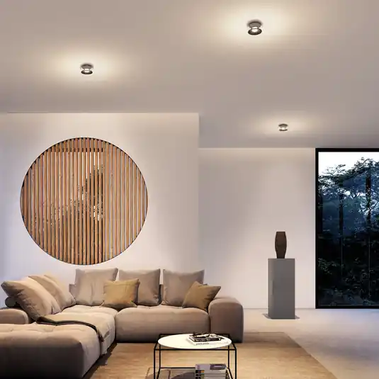 Azonnal elérhető Ribag Vior LED mennyezeti lámpa 2,700K 40° fekete