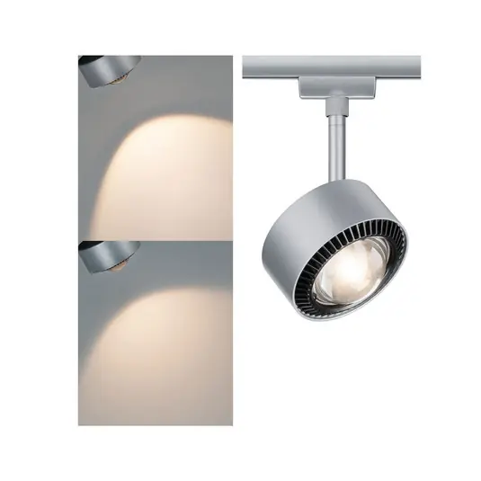 Paulmann LED spot Aldan URail 2,700K króm matt Prémium