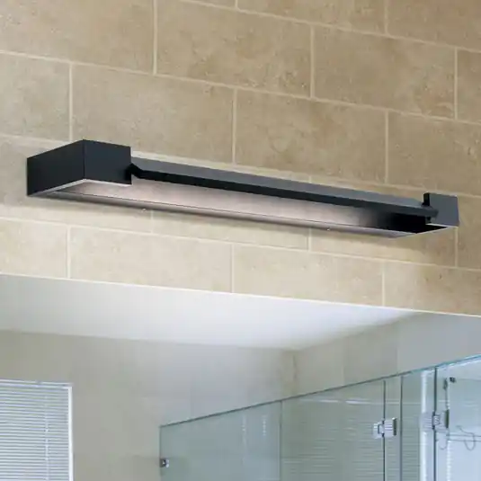 Expressz szállítás LED tükörvilágítás Marilyn fekete színben, szélesség 60cm