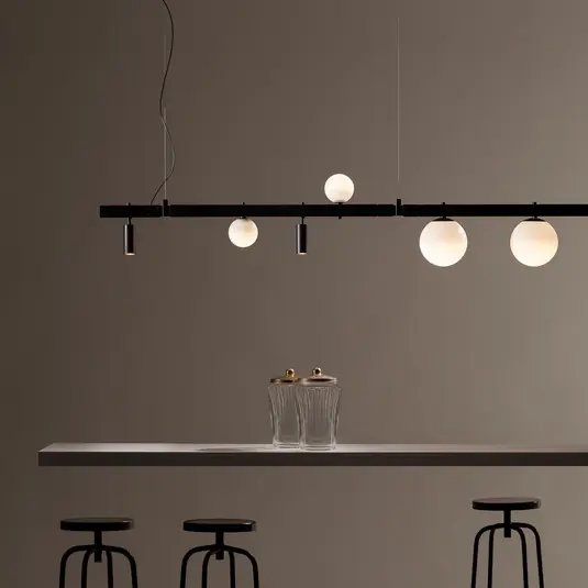 Akció Karman Stant LED függő lámpa rúd fekete