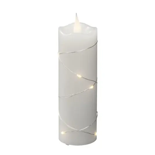 Ajánlat LED viaszgyertya fehér Fény színe meleg fehér 15,2 cm