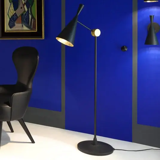 Tom Dixon Beat állólámpa, fekete Szuper ajánlat