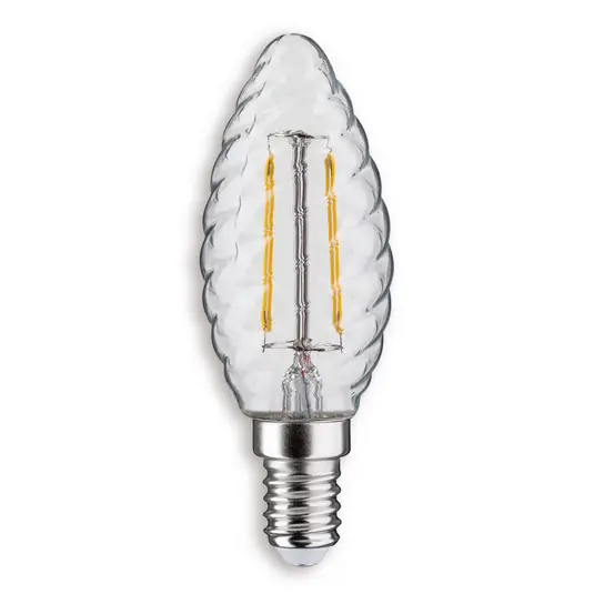 Biztonságos vásárlás Paulmann E14 2,6W 827 LED gyertyalámpa csavart átl