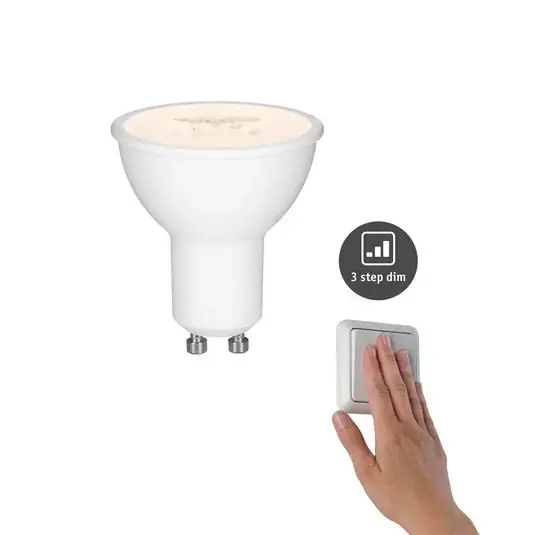 Kihagyhatatlan ajánlat Paulmann LED reflektor GU10 6,5W 2 700K 3 f. dimm.