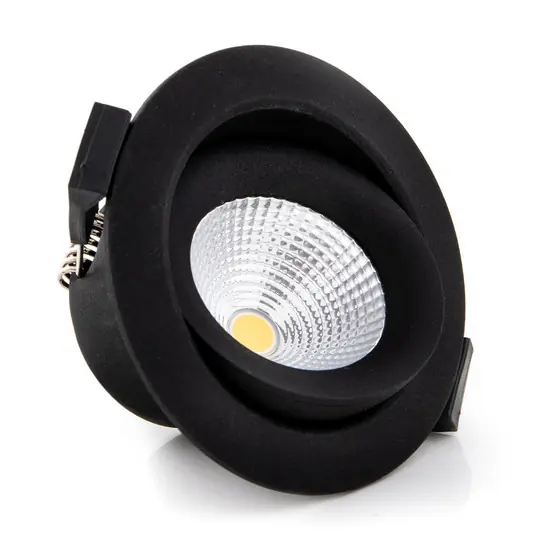 SLC One 360° LED süllyesztett fény fekete 3,000K Kedvezményes ár