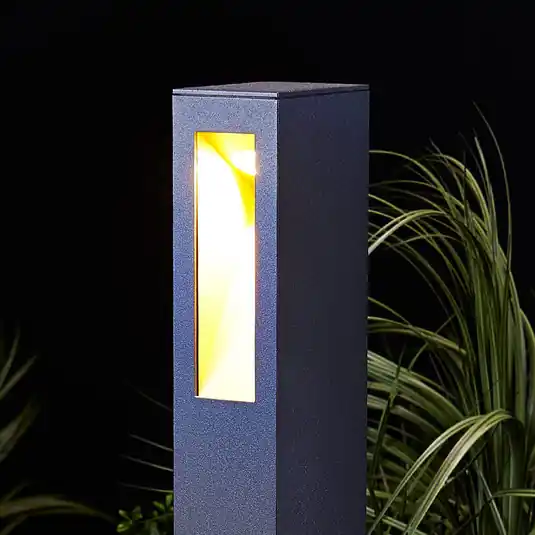 Lucande LED-es útvilágítás Jenke, 65 cm, antracit, alumínium Legjobb ár