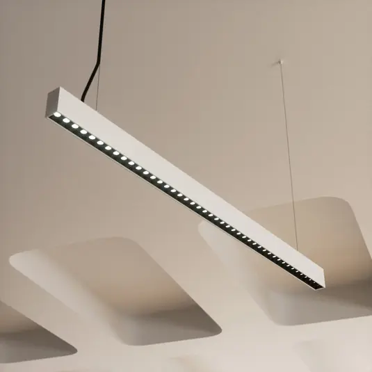Arcchio LED irodai függőlámpa Jolinda slim, fém, fel/le, fel/le Nézd meg most