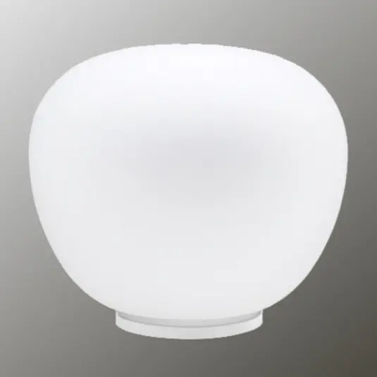 Fabbian Lumi Mochi asztali lámpa, fekvő, Ø 38 cm Expressz kézbesítés