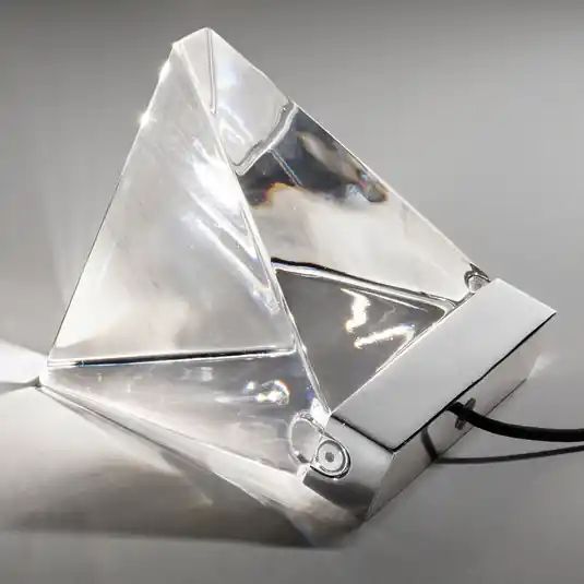 Biztonságos fizetés Fabbian Tripla - Kristály LED lámpa, alu