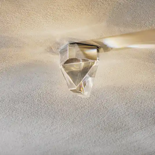 Bestseller Fabbian Tripla - LED krist. mennyezeti lámpa, alu