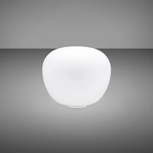 Árengedmény Fabbian Lumi Mochi asztali lámpa, fekvő, Ø 20 cm