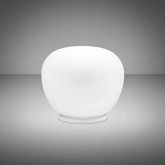 Fabbian Lumi Mochi asztali lámpa, fekvő, Ø 30 cm Akciós ár