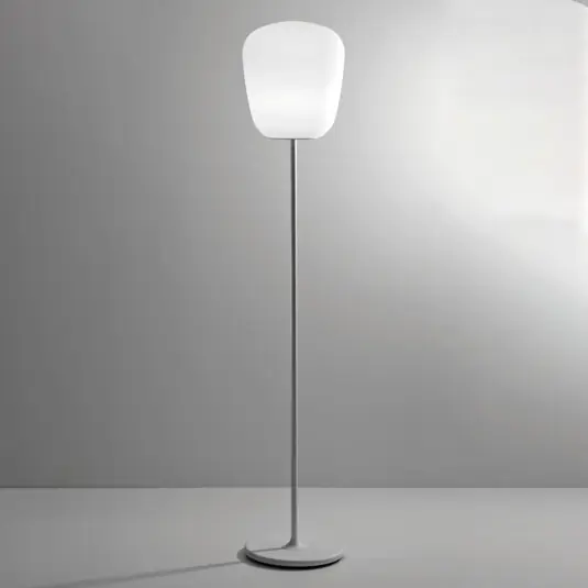 Legnépszerűbb Fabbian Lumi Baka üveg állólámpa, Ø 33 cm