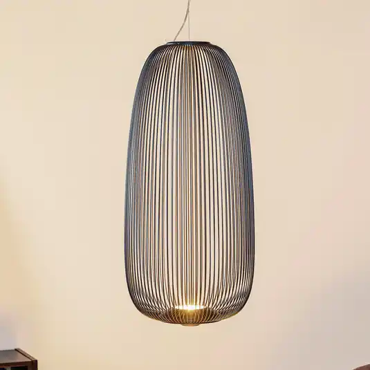 Foscarini Spokes 1 LED függő lámpa, dimmelhető, grafit Nézd meg most
