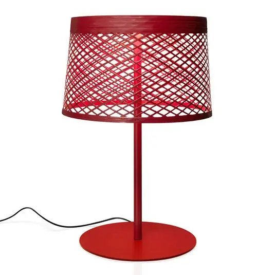 Foscarini Twiggy Grid XL LED asztali lámpa, karminvörös Legkelendőbb